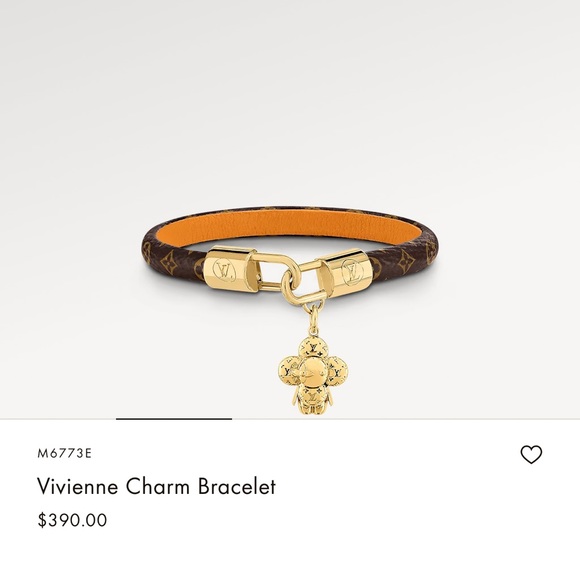Louis Vuitton vivienne charm bracelet - Picture 4 of 4